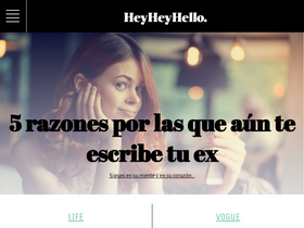 'heyheyhello.com' screenshot