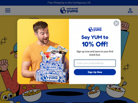 'universalyums.com' screenshot