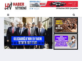'habervitrini.com' screenshot