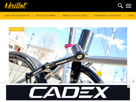 'maillotmag.com' screenshot