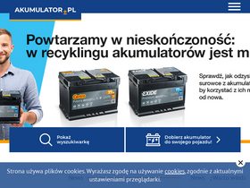 'akumulator.pl' screenshot