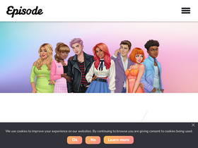 'episodeinteractive.com' screenshot