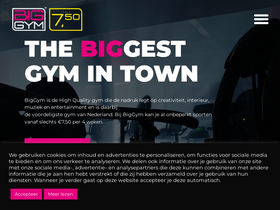 'biggym.nl' screenshot