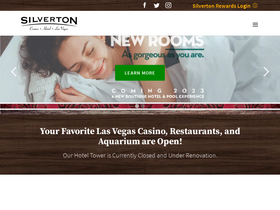 'silvertoncasino.com' screenshot