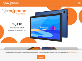 'myphone.com.ph' screenshot