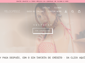 velociferoz.com homepage screenshot