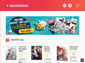 'fancuongboylove.com' screenshot