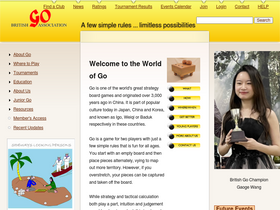 'britgo.org' screenshot