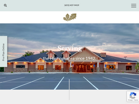 'hastingsmnfuneral.com' screenshot