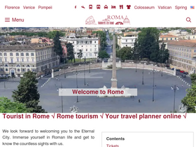 'tourist-in-rom.com' screenshot