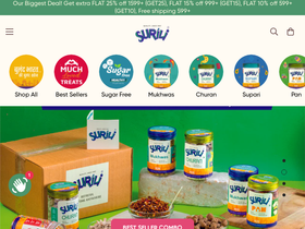 surilimukhwas.com homepage screenshot