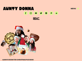 'auntydonna.com' screenshot