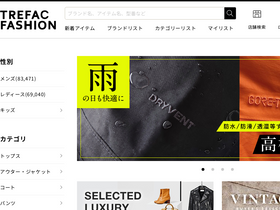'trefac.jp' screenshot