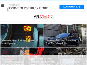 'mercedesmedic.com' screenshot