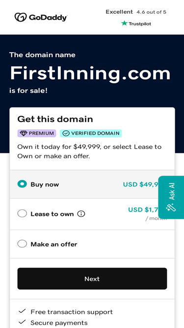 firstinning.com