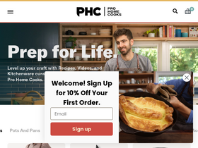 'prohomecooks.com' screenshot