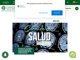 'valledellili.org' screenshot