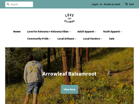 loveforkelowna.com homepage screenshot