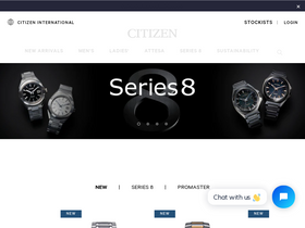 'citizenwatches.com.au' screenshot