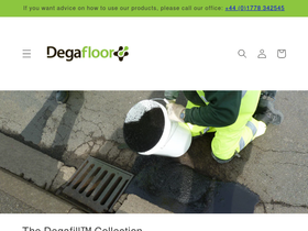 degafloorshop.com homepage screenshot