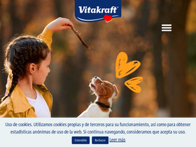 'vitakraft.es' screenshot