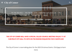cityofcomer.com