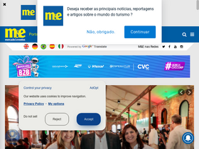 'mercadoeeventos.com.br' screenshot