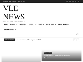 'vlenews.com' screenshot