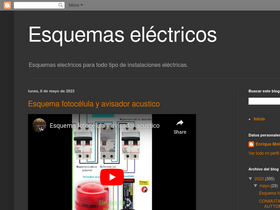 'esquemasyelectricidad.blogspot.com' screenshot