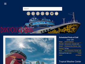 'disneycruiselineblog.com' screenshot