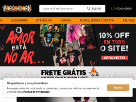 'lojabackinblack.com.br' screenshot