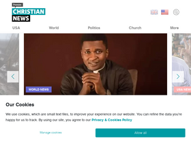 'premierchristian.news' screenshot