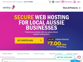 'ventraip.com.au' screenshot