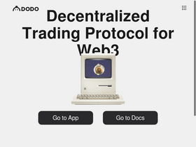 'dodoex.io' screenshot