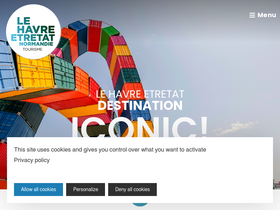 'lehavre-etretat-tourisme.com' screenshot