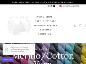 achickthatknitz.com homepage screenshot