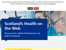 'scot.nhs.uk' screenshot