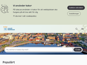 'lulea.se' screenshot