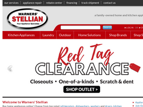 'warnersstellian.com' screenshot
