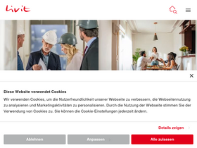 'livit.ch' screenshot