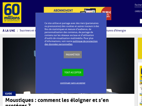 '60millions-mag.com' screenshot