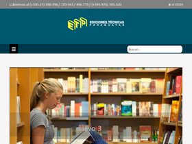 'etp.com.py' screenshot