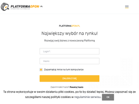 'platformaopon.pl' screenshot