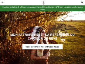 'mon-attrape-reve.com' screenshot