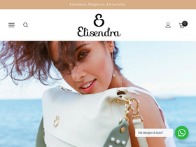 Elisendra homepage screenshot