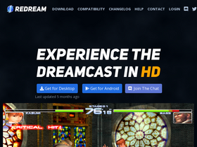 'redream.io' screenshot