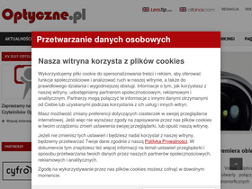 'optyczne.pl' screenshot
