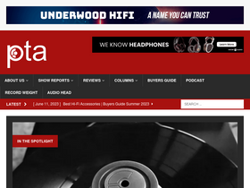 'parttimeaudiophile.com' screenshot