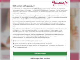 '9monate.de' screenshot