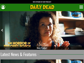 'dailydead.com' screenshot